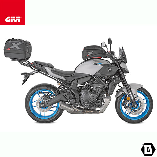 GIVI SR2173 キャリア スペシャルリアラック トップケース用（MONOKEY / MONOLOCKベース別売）｜YAMAHA MT-07 対応