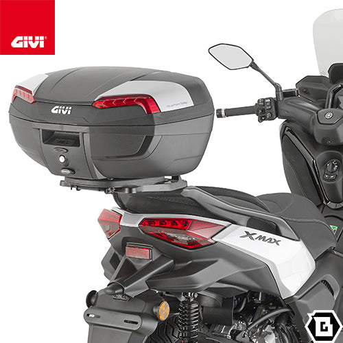 GIVI SR2178 キャリア スペシャルリアラック トップケース用（MONOKEY / MONOLOCKベース別売）｜YAMAHA XMAX 300 TECH MAX / XMAX 300 / XMAX 250 対応