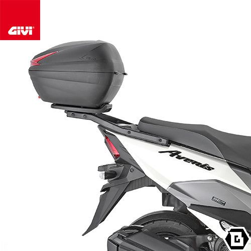 GIVI SR3124 キャリア スペシャルリアラック トップケース用（MONOLOCKベース別売）｜SUZUKI アヴェニス 125 対応