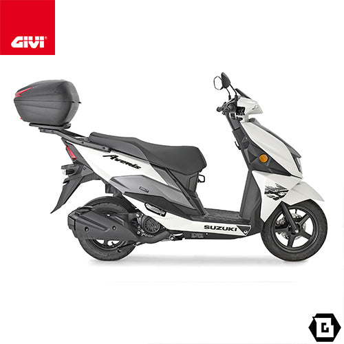 GIVI SR3124 キャリア スペシャルリアラック トップケース用（MONOLOCKベース別売）｜SUZUKI アヴェニス 125 対応