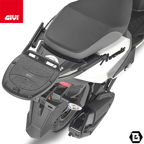 GIVI SR3124 キャリア スペシャルリアラック トップケース用（MONOLOCKベース別売）｜SUZUKI アヴェニス 125 対応