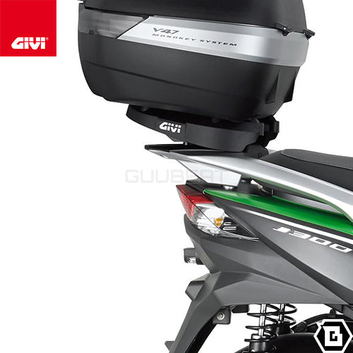 GIVI SR4111 キャリア スペシャルリアラック トップケース用 ／ KAWASAKI J 125 / KAWASAKI J 300専用