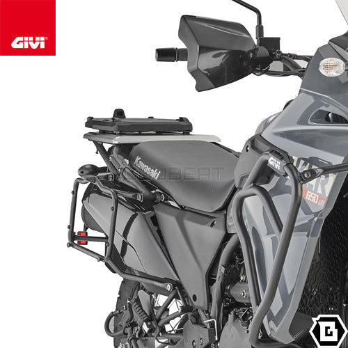 GIVI SR4133 キャリア スペシャルリアラック トップケース用／KAWASAKI KLR 650 S / KAWASAKI KLR 650専用