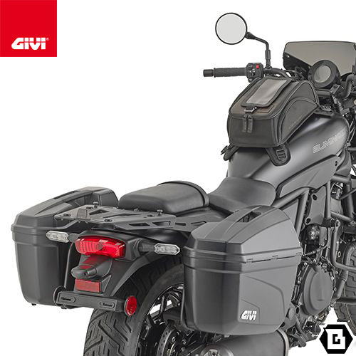 GIVI SR4134 キャリア スペシャルリアラック トップケース用（MONOKEY / MONOLOCKベース別売）｜KAWASAKI エリミネーター 500 / エリミネーター 400 対応