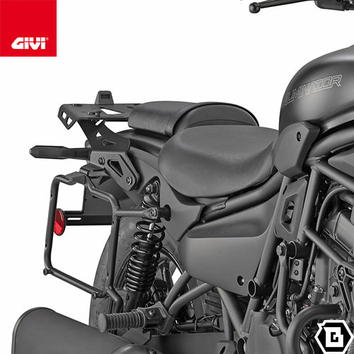 GIVI SR4134 キャリア スペシャルリアラック トップケース用（MONOKEY / MONOLOCKベース別売）｜KAWASAKI エリミネーター 500 / エリミネーター 400 対応