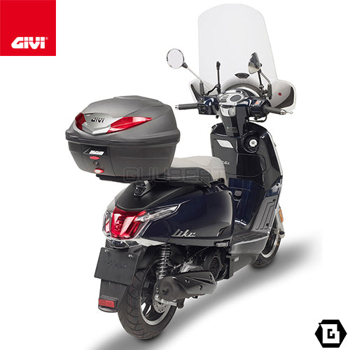 GIVI SR6109 キャリア スペシャルリアラック トップケース用／KYMCO アローマ 150 / KYMCO アローマ 125専用