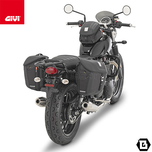 GIVI SR6407 キャリア スペシャルリアラック トップケース用／TRIUMPH ストリートツイン 900専用
