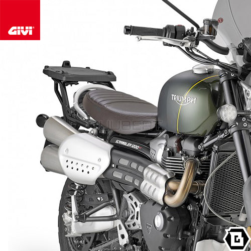 GIVI SR6416 キャリア スペシャルリアラック トップケース用／TRIUMPH スクランブラー 1200専用