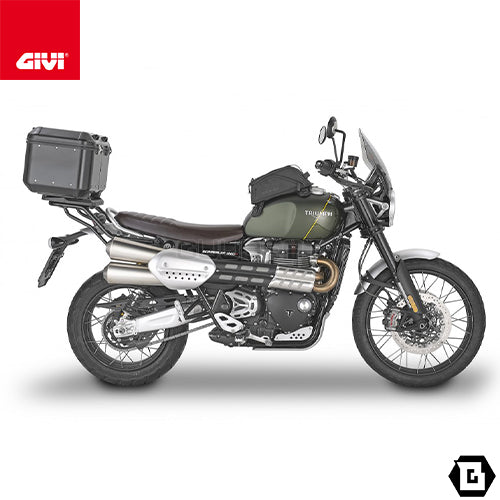 GIVI SR6416 キャリア スペシャルリアラック トップケース用／TRIUMPH スクランブラー 1200専用