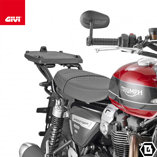 GIVI SR6417 キャリア スペシャルリアラック トップケース用／TRIUMPH スピードツイン 1200専用