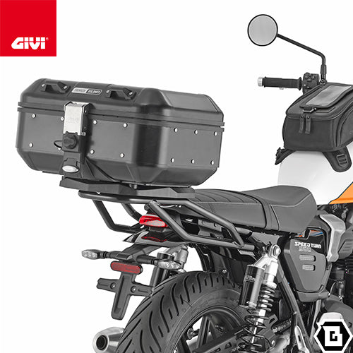 GIVI SR6426 キャリア スペシャルリアラック トップケース用（MONOKEY / MONOLOCKベース別売）｜TRIUMPH スピードツイン 900 対応