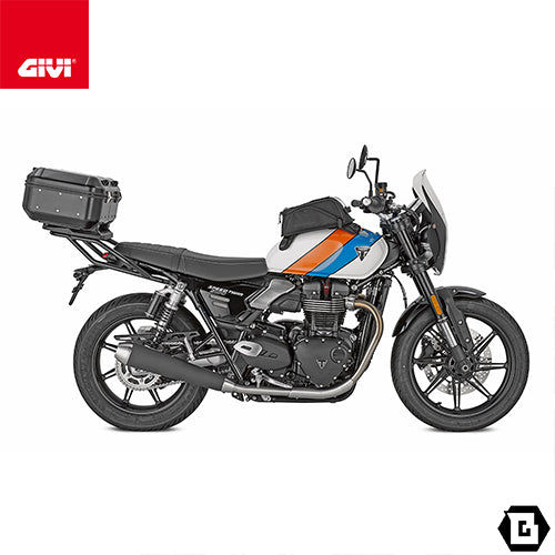 GIVI SR6426 キャリア スペシャルリアラック トップケース用（MONOKEY / MONOLOCKベース別売）｜TRIUMPH スピードツイン 900 対応
