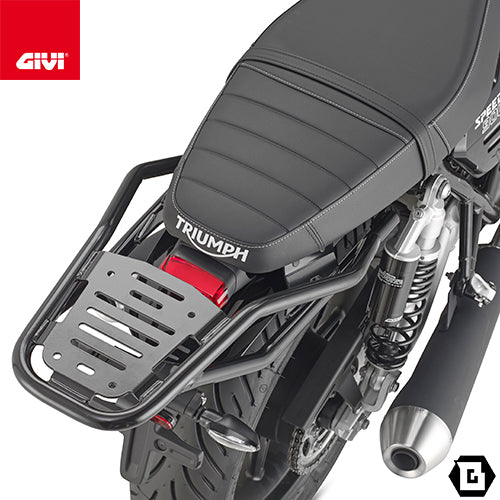 GIVI SR6426 キャリア スペシャルリアラック トップケース用（MONOKEY / MONOLOCKベース別売）｜TRIUMPH スピードツイン 900 対応