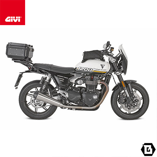 GIVI SR6427 リアキャリア MONOKEY／MONOLOCKタイプ｜TRIUMPH スピードツイン 1200 対応