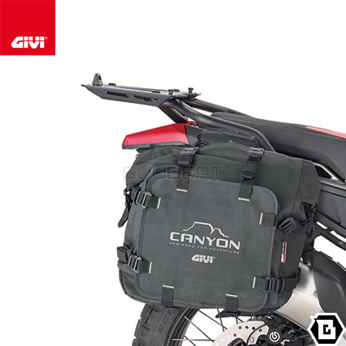 GIVI SR6710 キャリア スペシャルリアラック トップケース用／APRILIA トゥアレグ 660 ラリー / APRILIA トゥアレグ 660専用