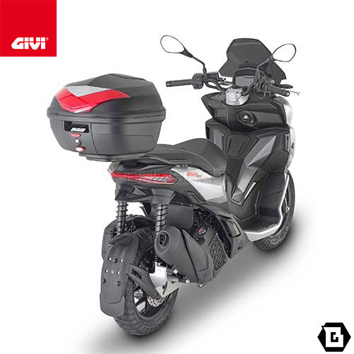 GIVI SR6711 キャリア スペシャルリアラック トップケース用／APRILIA SR GT 200 / APRILIA SR GT 125専用
