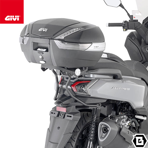 GIVI SR7065 キャリア スペシャルリアラック トップケース用／SYM マキシム 400専用