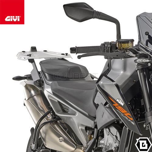 GIVI SR7715 キャリア スペシャルリアラック トップケース用／KTM 890 デューク R / KTM 790 デューク専用