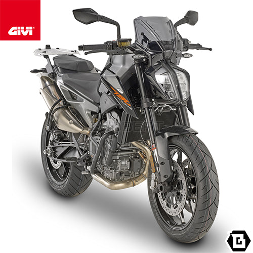 GIVI SR7715 キャリア スペシャルリアラック トップケース用／KTM 890 デューク R / KTM 790 デューク専用