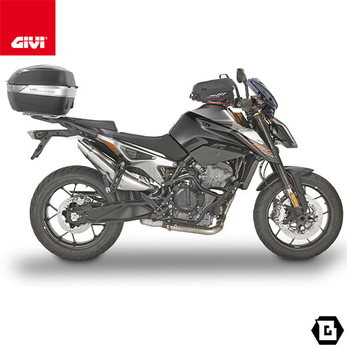 GIVI SR7715 キャリア スペシャルリアラック トップケース用／KTM 890 デューク R / KTM 790 デューク専用