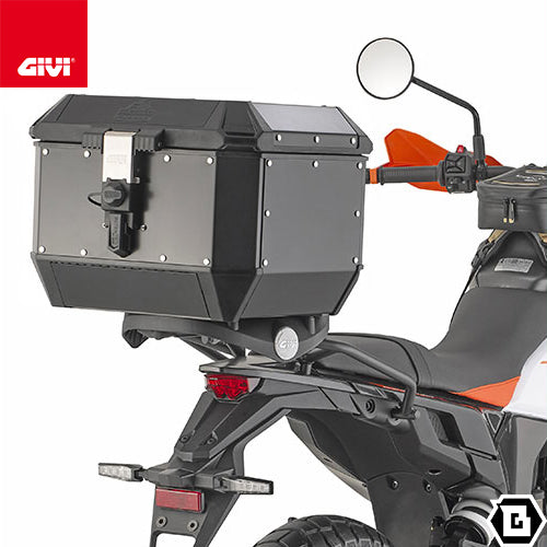 GIVI SR7718 キャリア スペシャルリアラック トップケース用（MONOKEY / MONOLOCKベース別売）｜KTM 390 アドベンチャー R / 390 アドベンチャー X 対応
