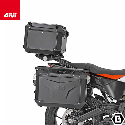 GIVI SR7718 キャリア スペシャルリアラック トップケース用（MONOKEY / MONOLOCKベース別売）｜KTM 390 アドベンチャー R / 390 アドベンチャー X 対応