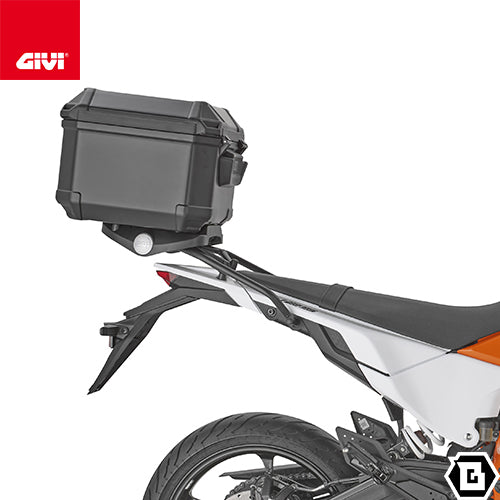 GIVI SR7718 キャリア スペシャルリアラック トップケース用（MONOKEY / MONOLOCKベース別売）｜KTM 390 アドベンチャー R / 390 アドベンチャー X 対応