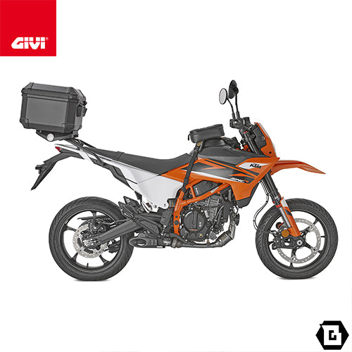GIVI SR7718 キャリア スペシャルリアラック トップケース用（MONOKEY / MONOLOCKベース別売）｜KTM 390 アドベンチャー R / 390 アドベンチャー X 対応