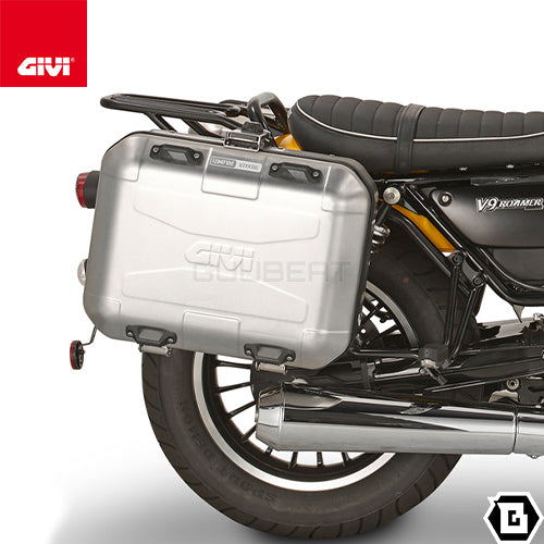 GIVI SR8202 キャリア スペシャルリアラック トップケース用／MOTO GUZZI V9 ボバー / MOTO GUZZI V9 ローマー専用