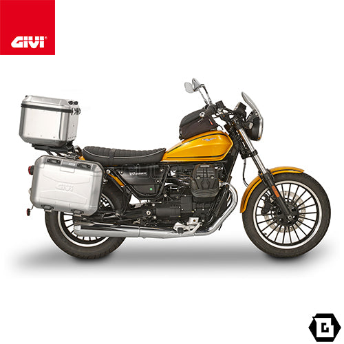 GIVI SR8202 キャリア スペシャルリアラック トップケース用 ／ MOTO GUZZI V9 ボバー / MOTO GUZZI V9 ローマー専用