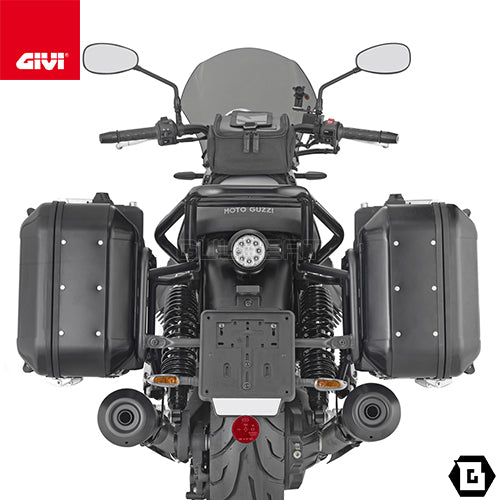 GIVI SR8206 キャリア スペシャルリアラック トップケース用／MOTO GUZZI V7 ストーン / MOTO GUZZI V7 スペシャル専用