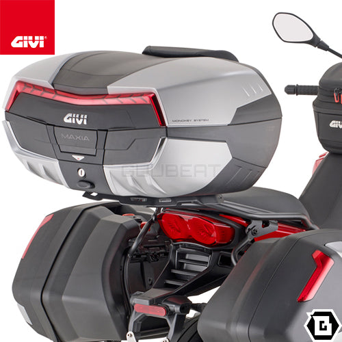 GIVI SR8207 キャリア スペシャルリアラック トップケース用／MOTO GUZZI V 100 マンデッロ専用