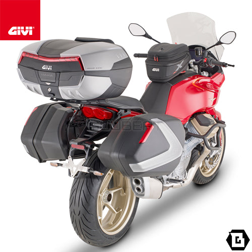 GIVI SR8207 キャリア スペシャルリアラック トップケース用／MOTO GUZZI V 100 マンデッロ専用