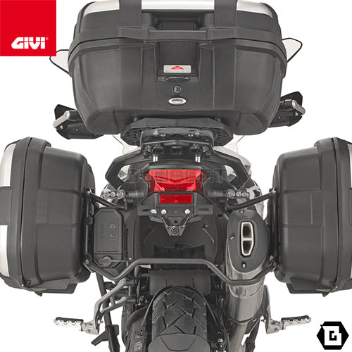 GIVI SR8711 キャリア スペシャルリアラック トップケース用／BENELLI TRK 502 / BENELLI TRK 502 X専用