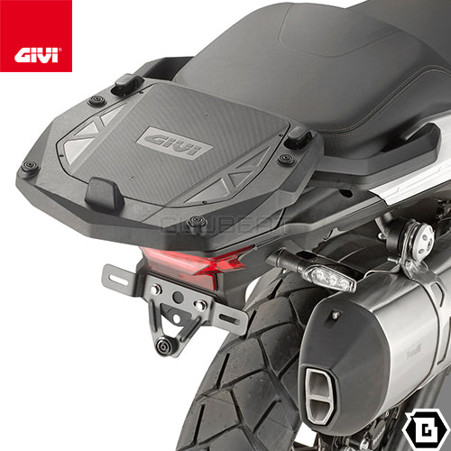 GIVI SR8711 キャリア スペシャルリアラック トップケース用／BENELLI TRK 502 X / BENELLI TRK 502専用