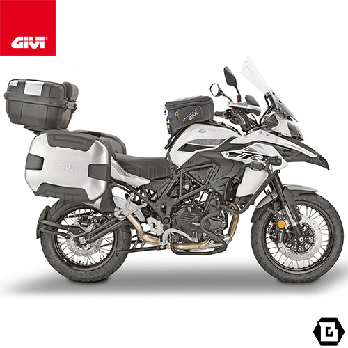 GIVI SR8711 キャリア スペシャルリアラック トップケース用／BENELLI TRK 502 / BENELLI TRK 502 X専用