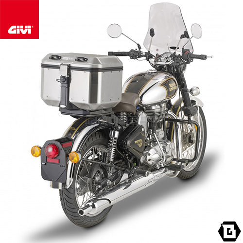 GIVI SR9052B キャリア スペシャルリアラック トップケース用／ROYAL ENFIELD クラシック 500専用