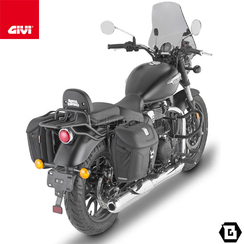 GIVI SR9053 キャリア スペシャルリアラック トップケース用／ROYAL ENFIELD メテオ 350専用