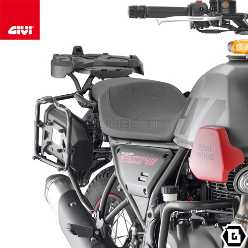 GIVI SR9055 キャリア スペシャルリアラック トップケース用／ROYAL ENFIELD スクラム 411専用