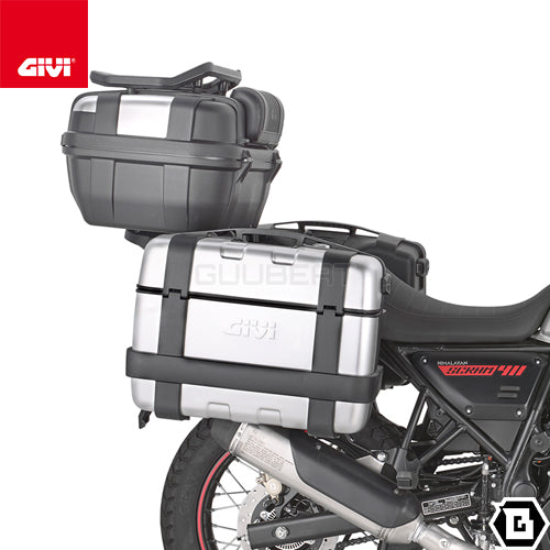 GIVI SR9055 キャリア スペシャルリアラック トップケース用／ROYAL ENFIELD スクラム 411専用