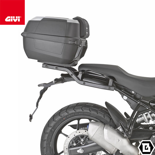 GIVI SR9061 キャリア スペシャルリアラック トップケース用（MONOLOCKベース別売）｜ROYAL ENFIELD ゲリラ 450 対応