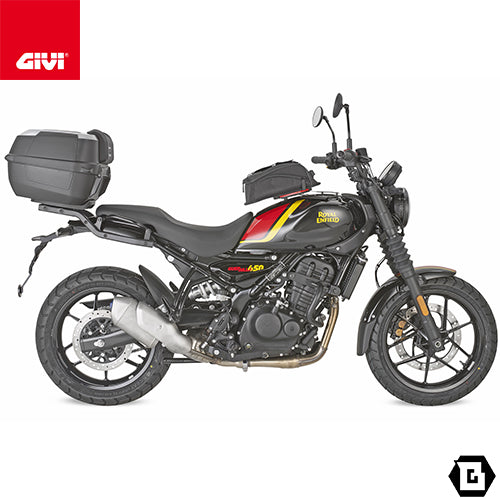 GIVI SR9061 キャリア スペシャルリアラック トップケース用（MONOLOCKベース別売）｜ROYAL ENFIELD ゲリラ 450 対応