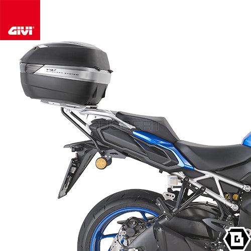 GIVI SRA3128 アルミニウム製 リアキャリア モノキー（MONOKEY）トップケース用 アルミニウム／SUZUKI GSX-S1000 GX専用