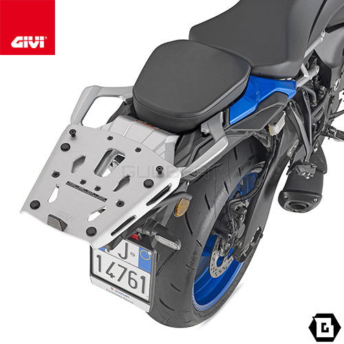 SUZUKI GSX-S1000GTにリアキャリアを装着して積載力アップ