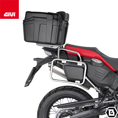 GIVI SRA5103 アルミニウム製 リアキャリア モノキー（MONOKEY）トップケース用 アルミニウム／BMW F 800 GS ADVENTURE専用