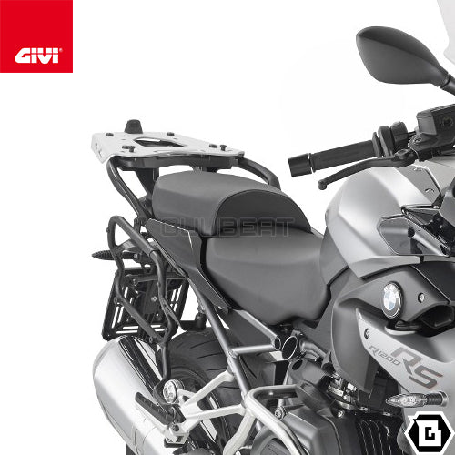 GIVI SRA5117 アルミニウム製 リアキャリア モノキー（MONOKEY）トップケース用 アルミニウム／BMW R 1250 R専用