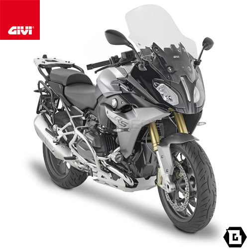 GIVI SRA5117 アルミニウム製 リアキャリア モノキー（MONOKEY）トップケース用 アルミニウム ／ BMW R 1250 RS / BMW R 1250 R他専用