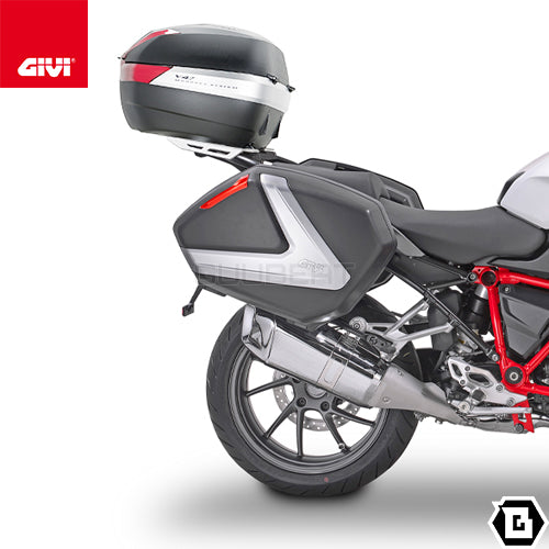 GIVI SRA5117 キャリア アルミニウム製 スペシャルリアラック モノキー ( MONOKEY ) トップケース用 アルミニウム／BMW R 1250 RS / BMW R 1250 R / BMW R 1200 RS / BMW R 1200 R専用