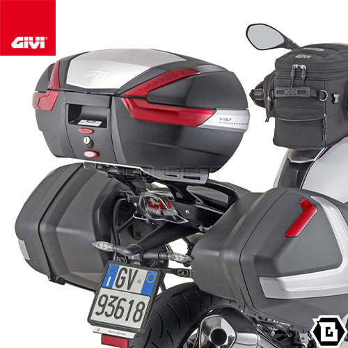 GIVI SRA5117 アルミニウム製 リアキャリア モノキー（MONOKEY）トップケース用 アルミニウム ／ BMW R 1250 RS / BMW R 1250 R他専用