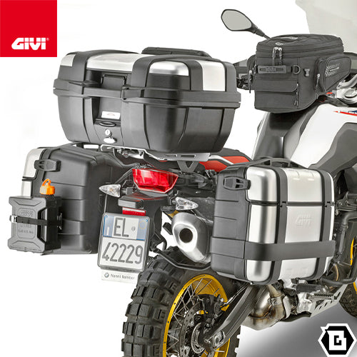 GIVI SRA5127 アルミニウム製 リアキャリア モノキー（MONOKEY）トップケース用 アルミニウム／BMW F 850 GS専用